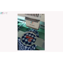 Compact Computerized Shirt / Flat Single Head Embroidery machine 9 needle